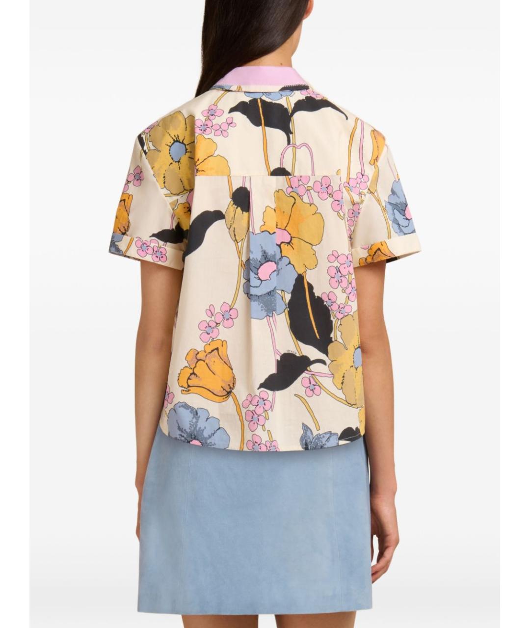 MARNI Мульти хлопковая рубашка, фото 3