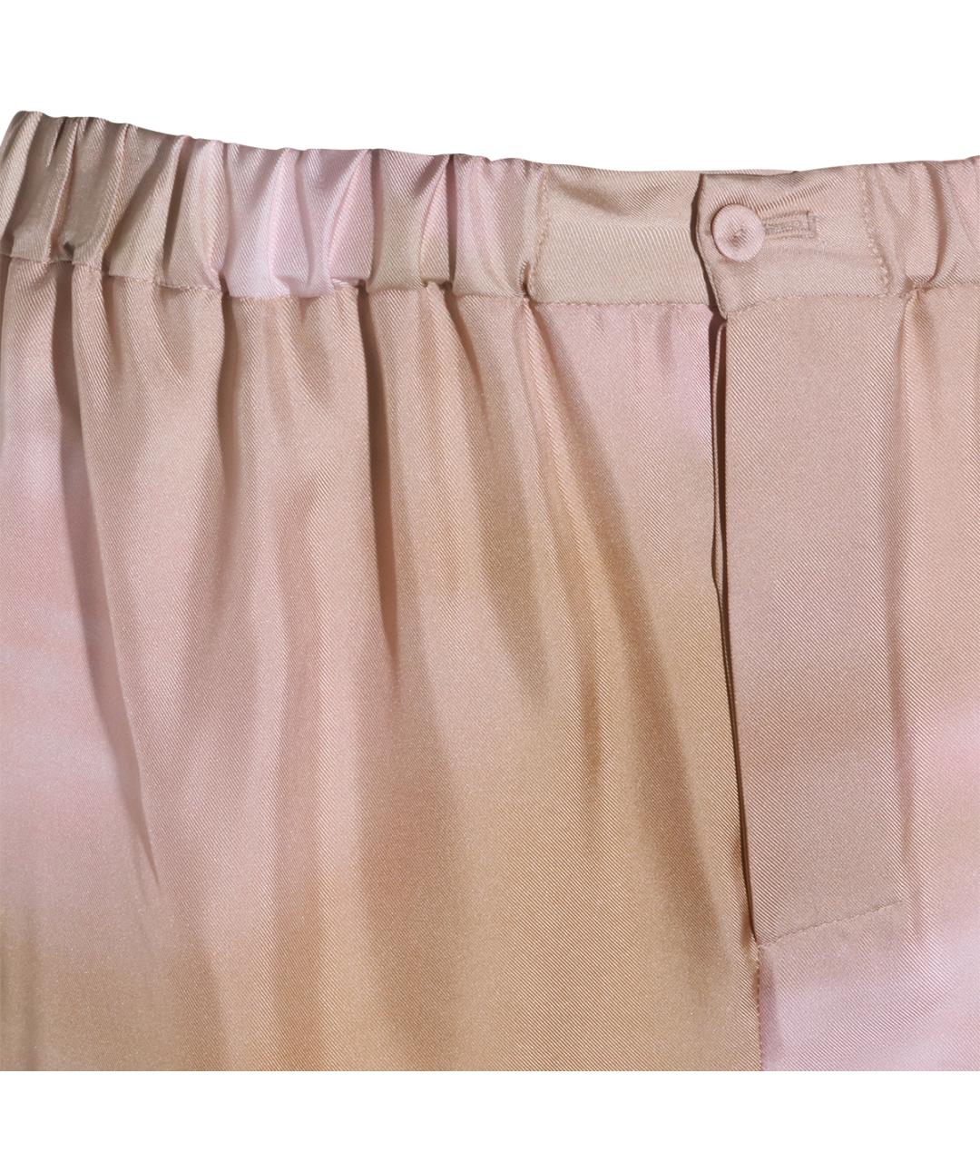 FABIANA FILIPPI Мульти шелковые прямые брюки, фото 3