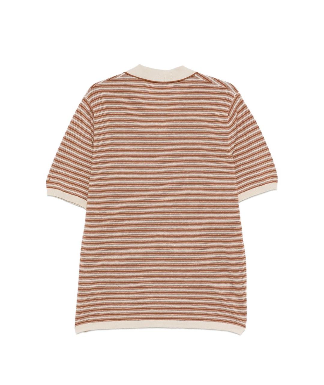 MC2 SAINT BARTH Мульти хлопковое поло с коротким рукавом, фото 3