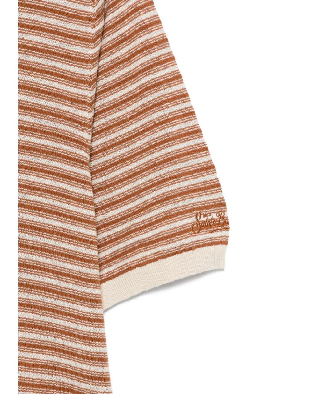 MC2 SAINT BARTH Мульти хлопковое поло с коротким рукавом, фото 2