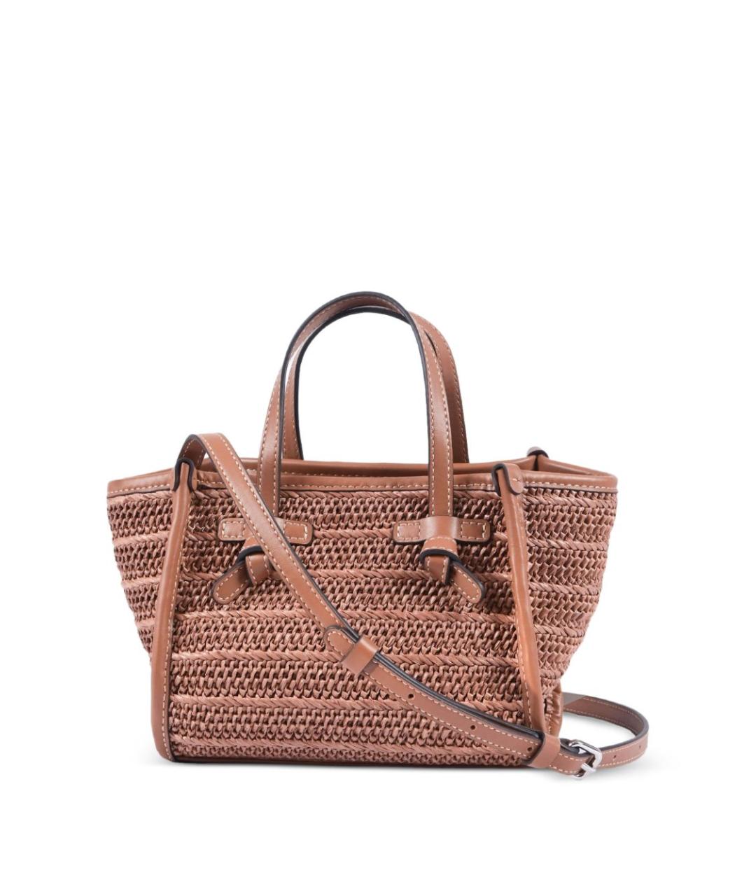 Gianni Chiarini Коричневая пелетеная сумка через плечо, фото 3