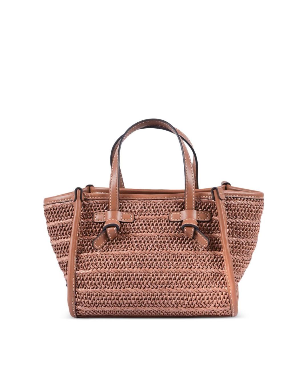 Gianni Chiarini Коричневая пелетеная сумка через плечо, фото 1