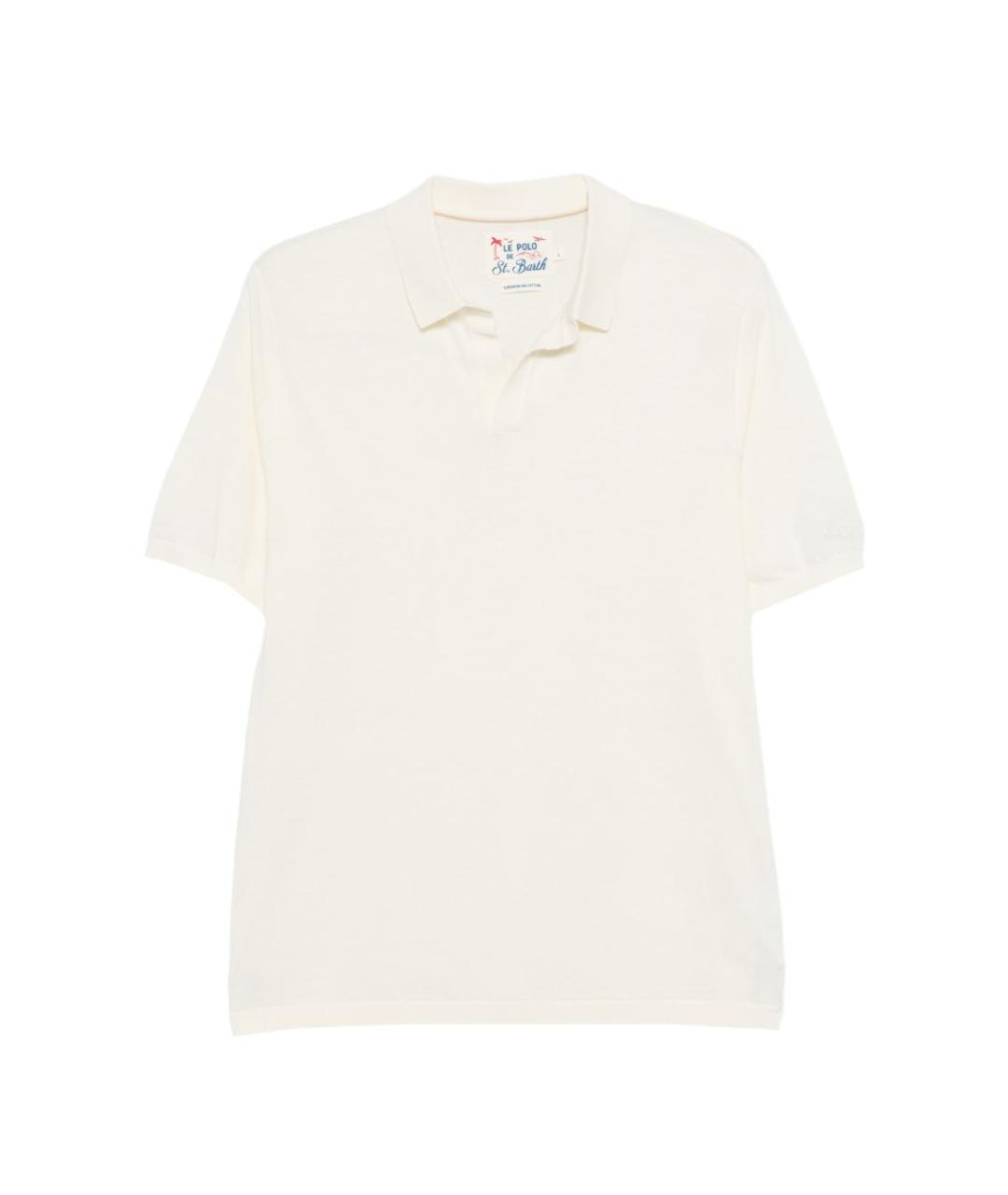 MC2 SAINT BARTH Хлопковое поло с коротким рукавом, фото 1