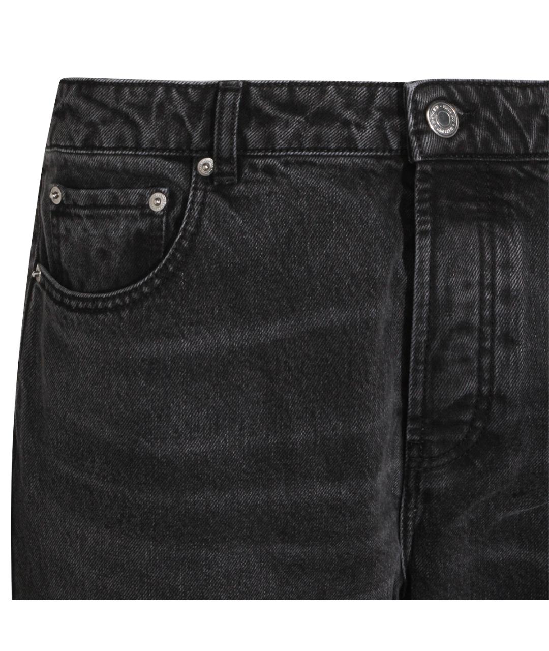 Ami Paris Черные прямые джинсы, фото 4