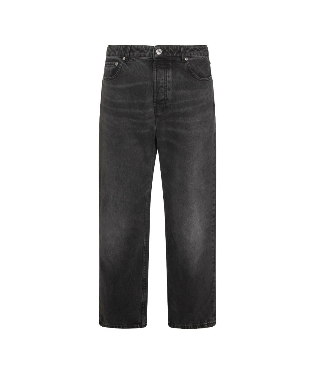 Ami Paris Черные прямые джинсы, фото 8