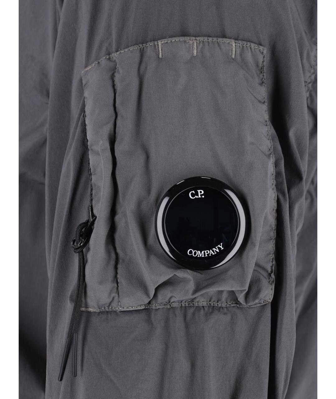 CP COMPANY Серая полиамидовая куртка, фото 3