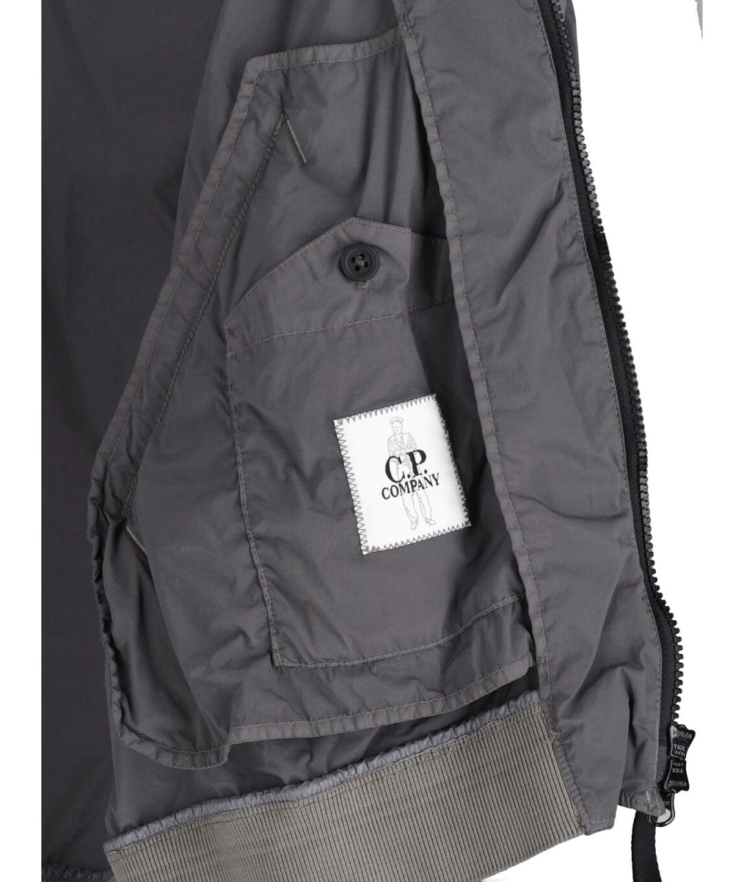 CP COMPANY Серая полиамидовая куртка, фото 4