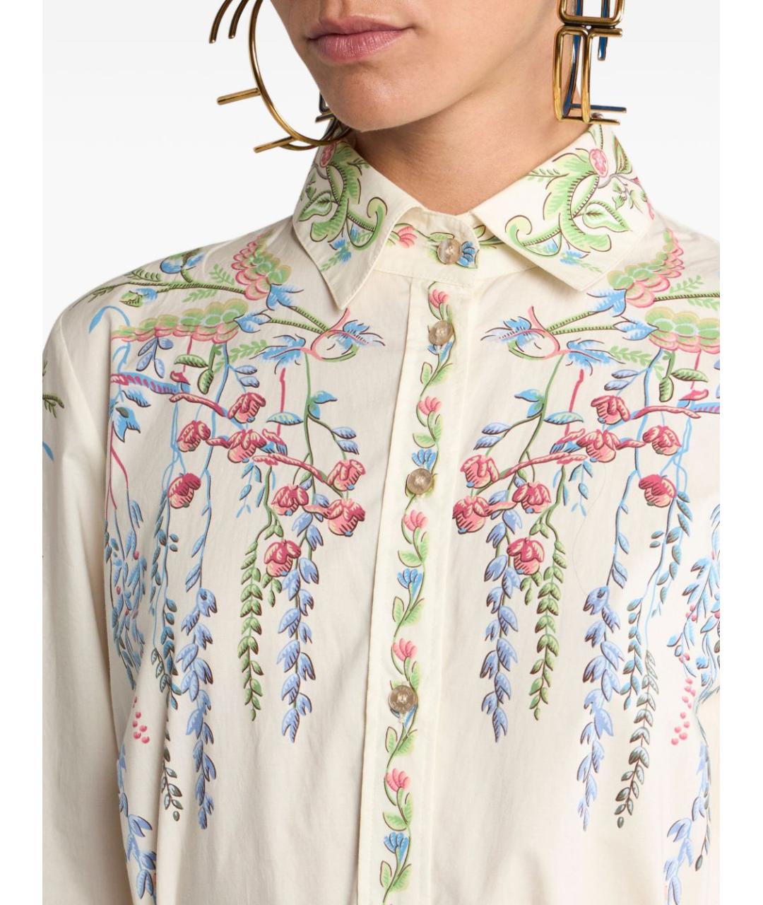 ETRO Мульти хлопковое платье, фото 2