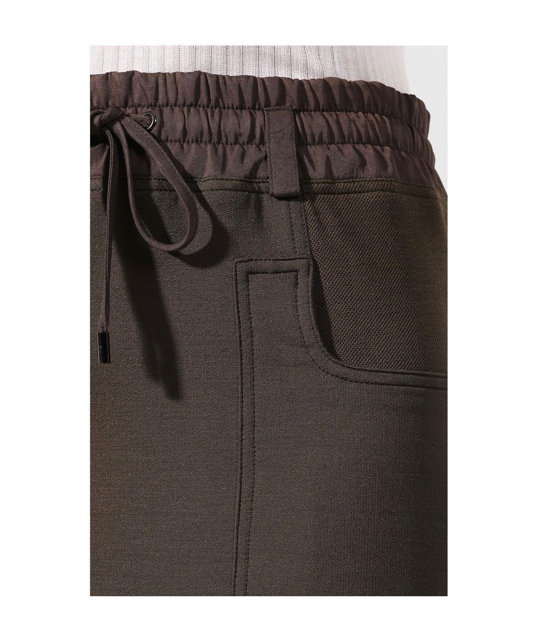 TOM FORD Хаки шелковая юбка миди, фото 4