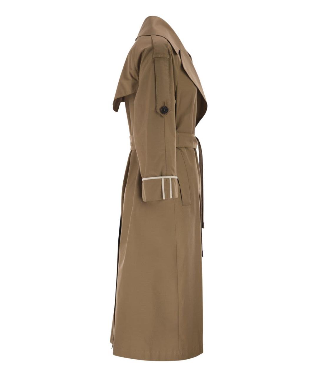 MAX MARA Хлопковый тренч/плащ, фото 3