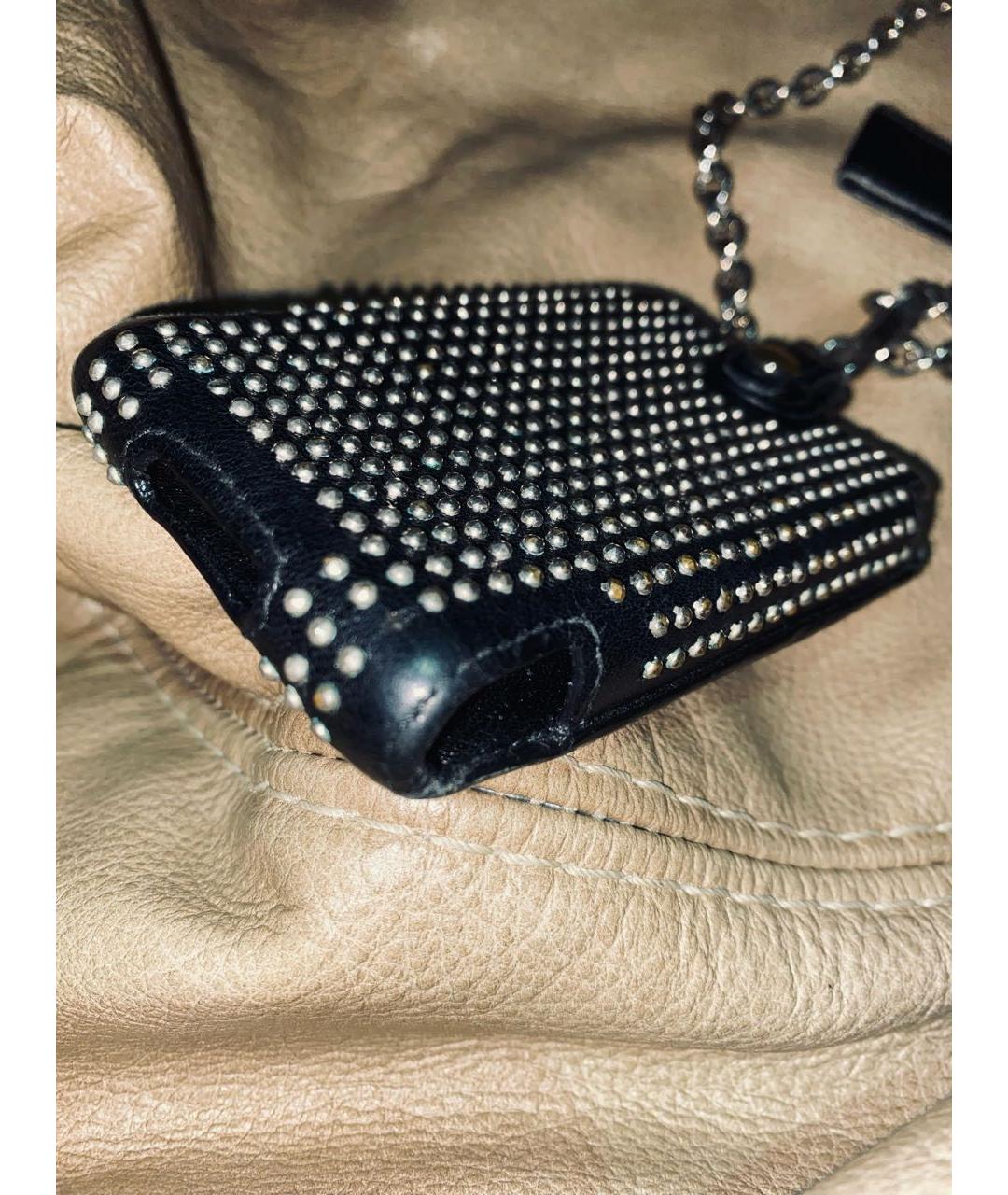 BALENCIAGA Черный брелок, фото 4