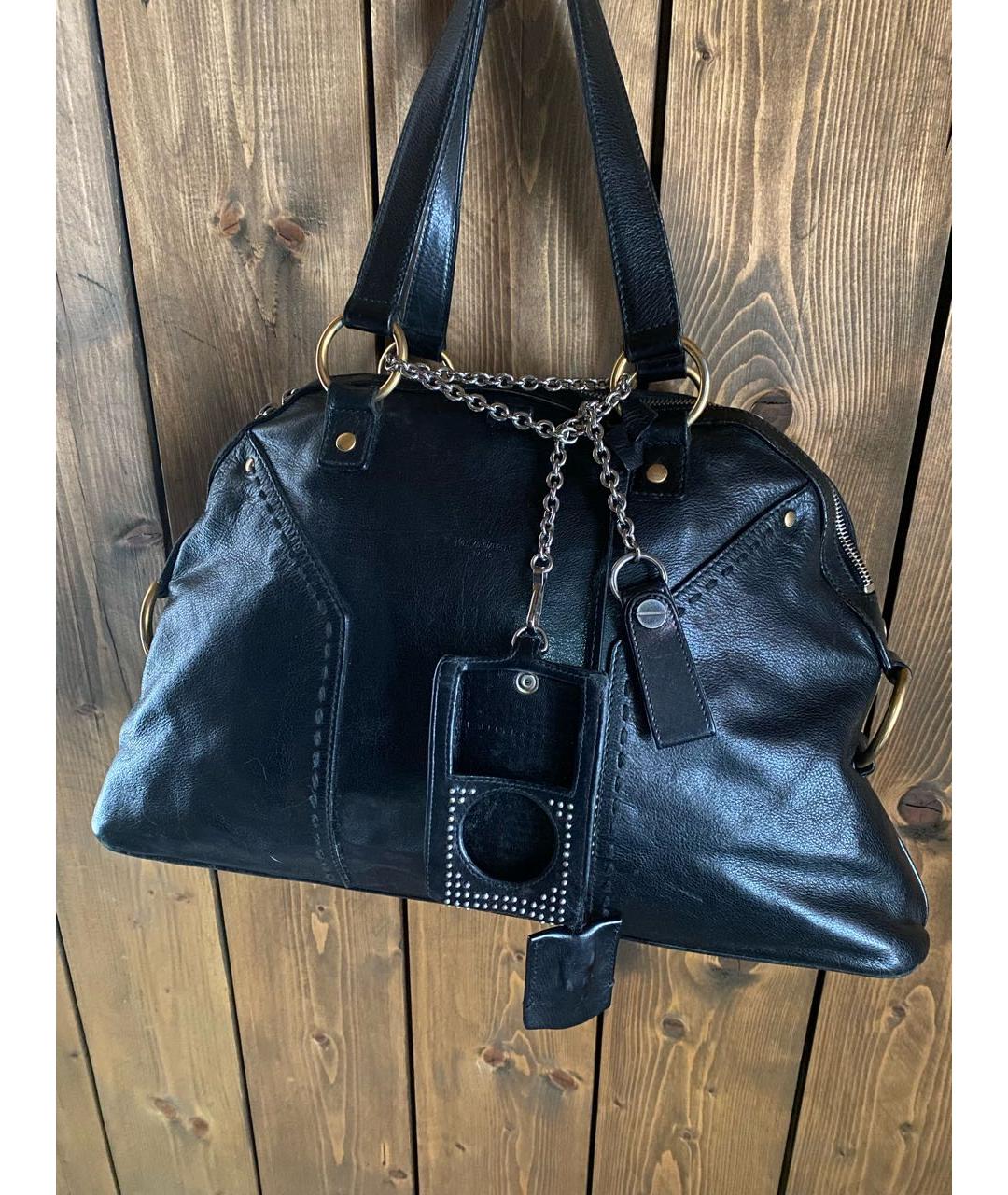 BALENCIAGA Черный брелок, фото 8