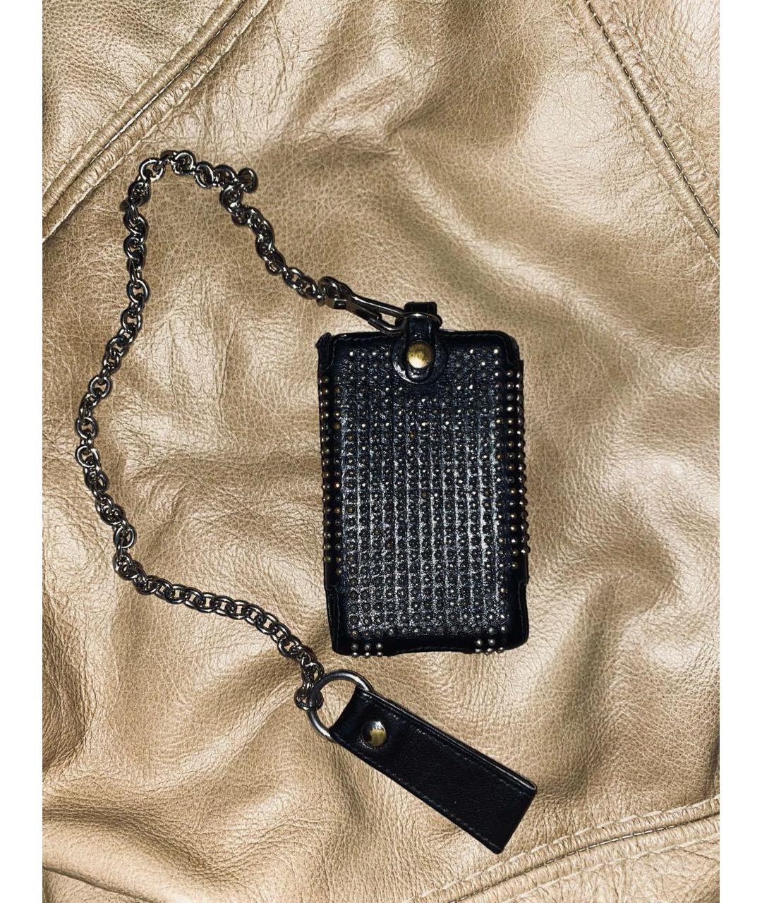 BALENCIAGA Черный брелок, фото 3