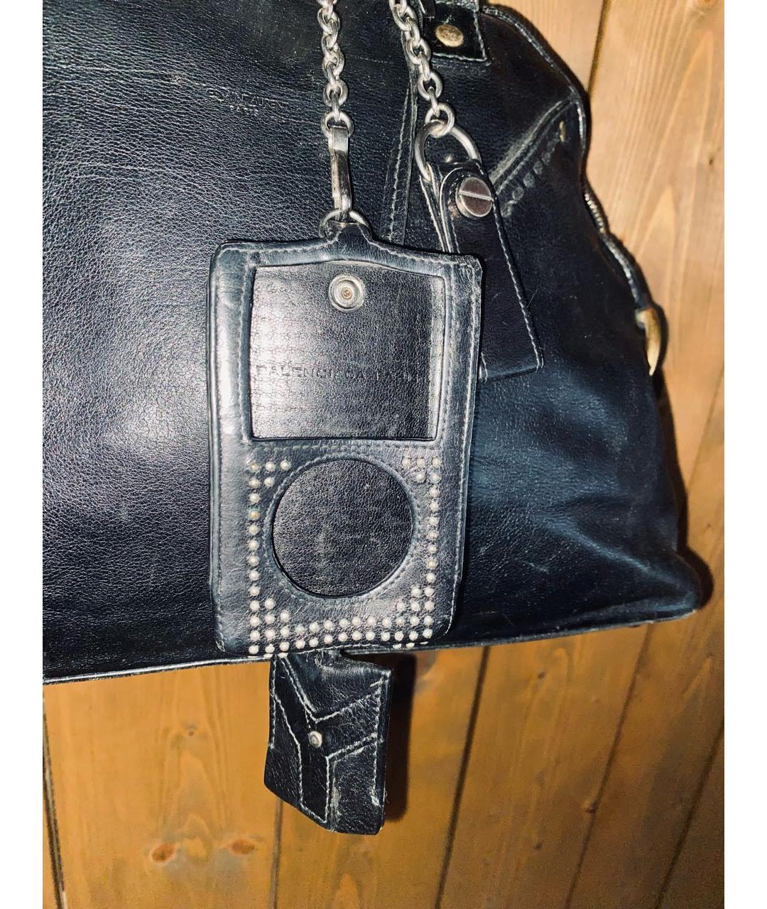 BALENCIAGA Черный брелок, фото 7