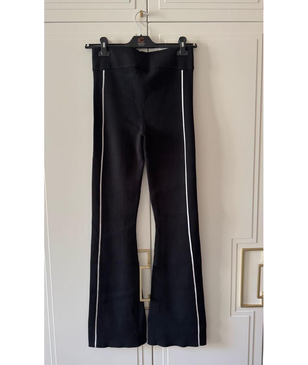 ALO YOGA Черные вискозные спортивные брюки и шорты, фото 2