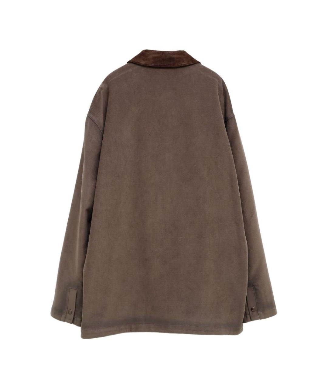 LOEWE Коричневая хлопковая куртка, фото 2