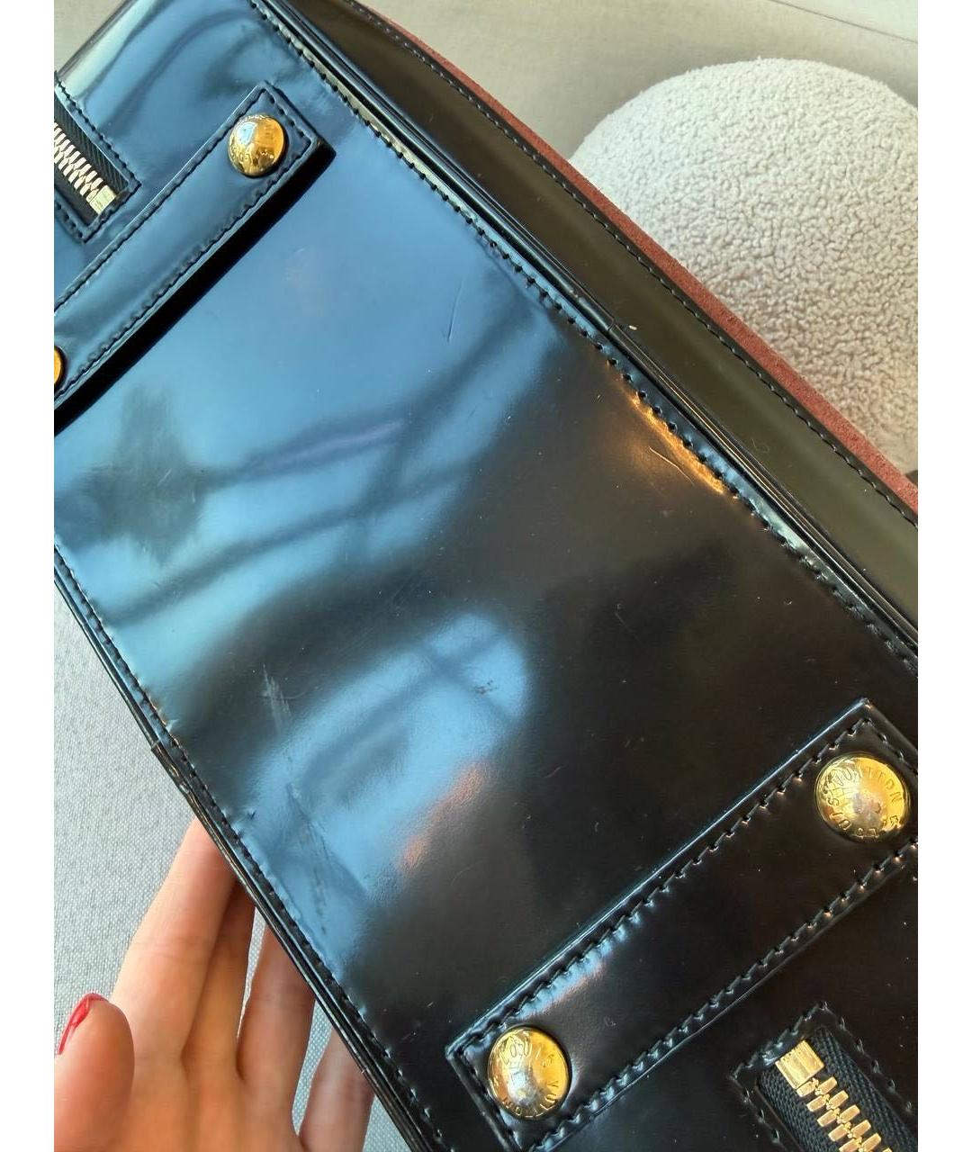 LOUIS VUITTON Красная сумка с короткими ручками, фото 7