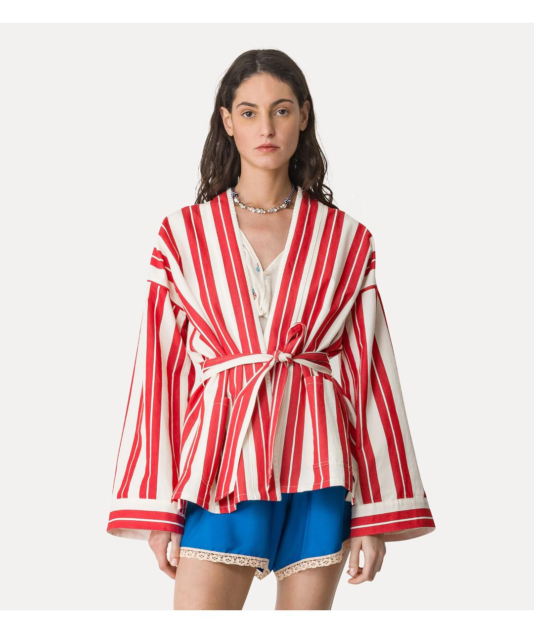 FORTE FORTE Красная хлопковая куртка, фото 3