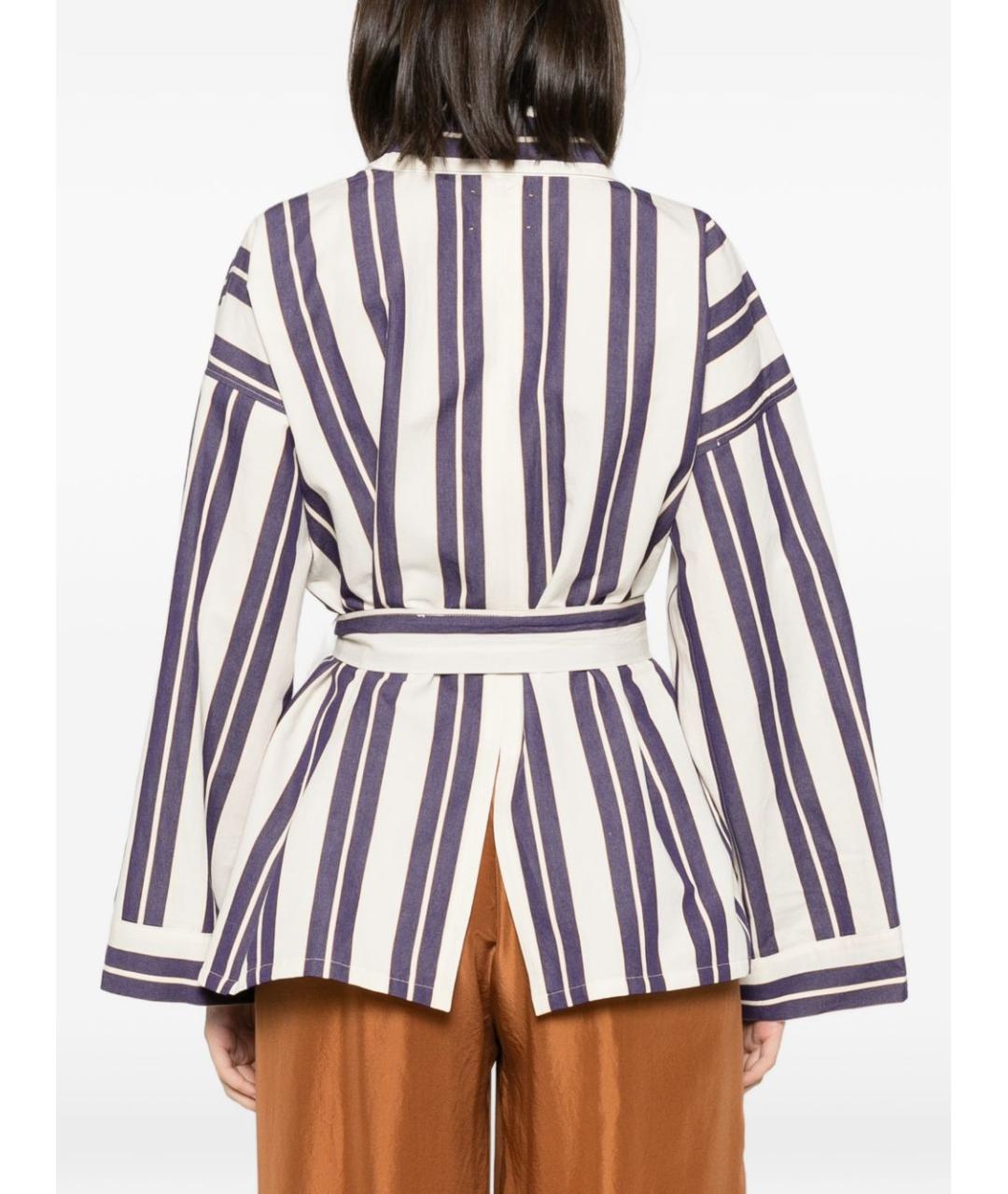 FORTE FORTE Синяя хлопковая куртка, фото 4