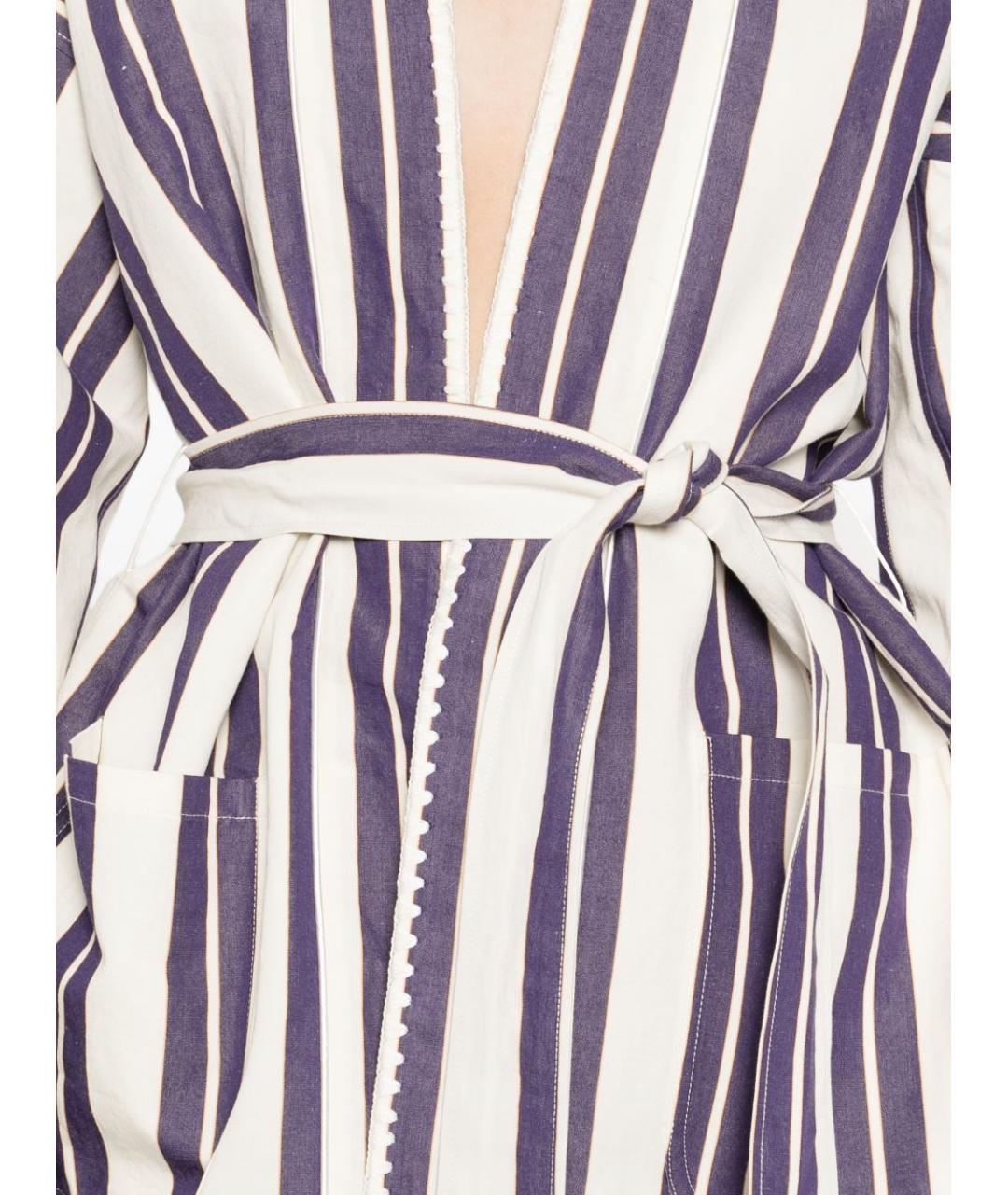 FORTE FORTE Синяя хлопковая куртка, фото 5