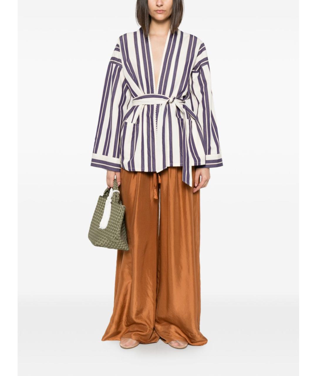 FORTE FORTE Синяя хлопковая куртка, фото 3