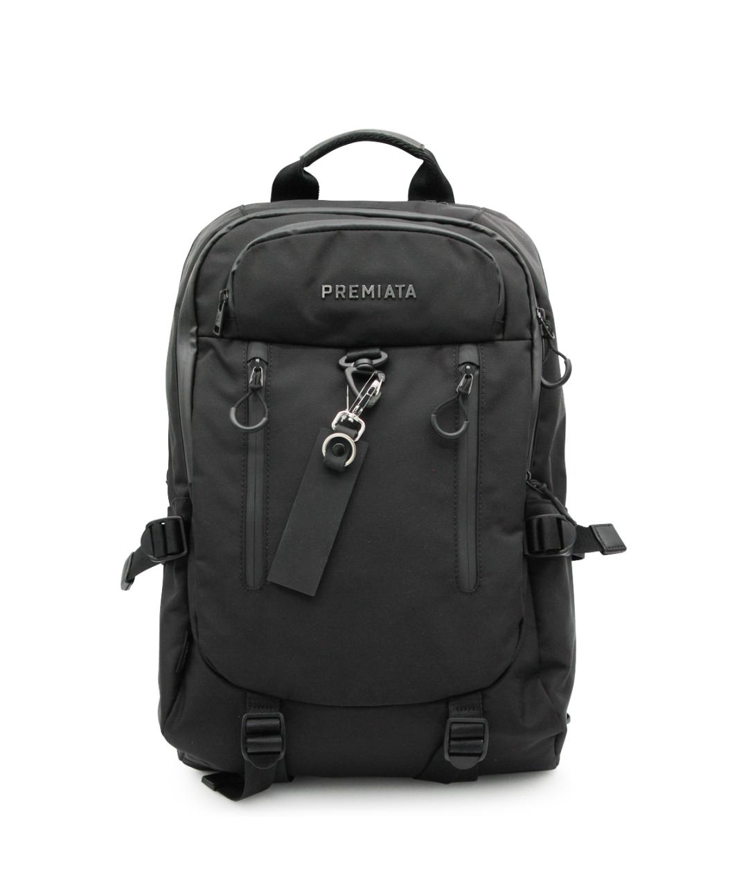 PREMIATA Черный тканевый рюкзак, фото 1