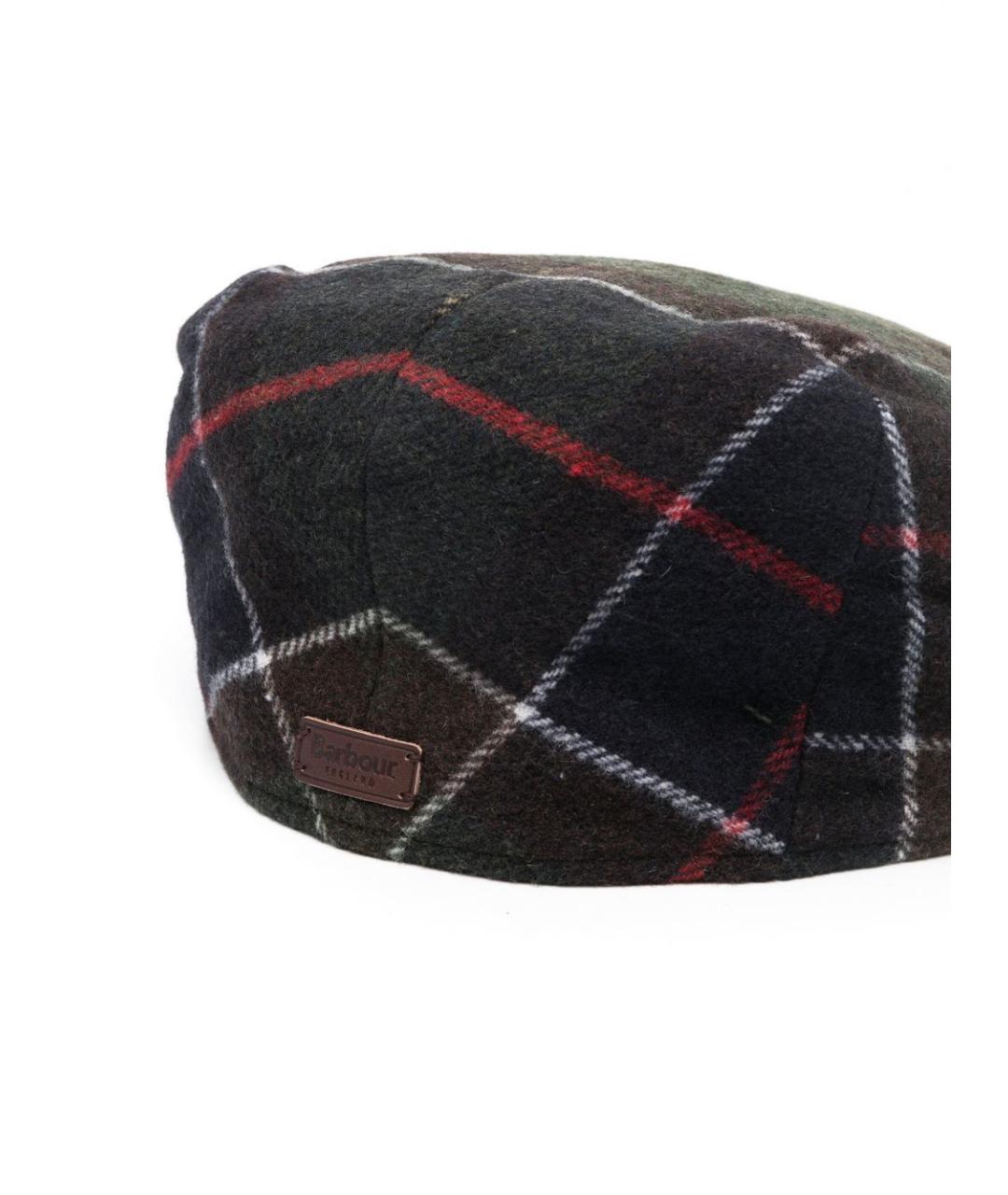 BARBOUR Коричневая синтетическая кепка/бейсболка, фото 2