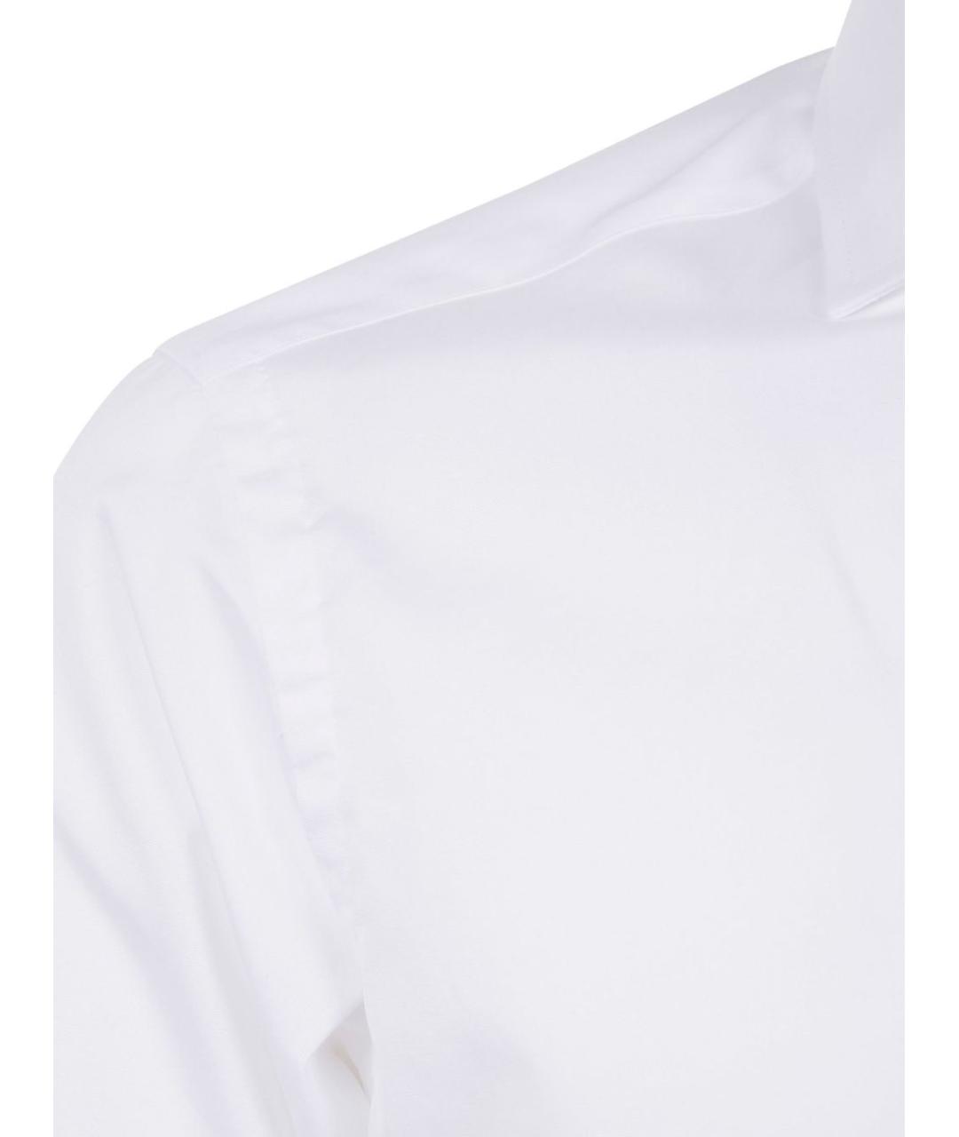 BARBA Белая классическая рубашка, фото 3