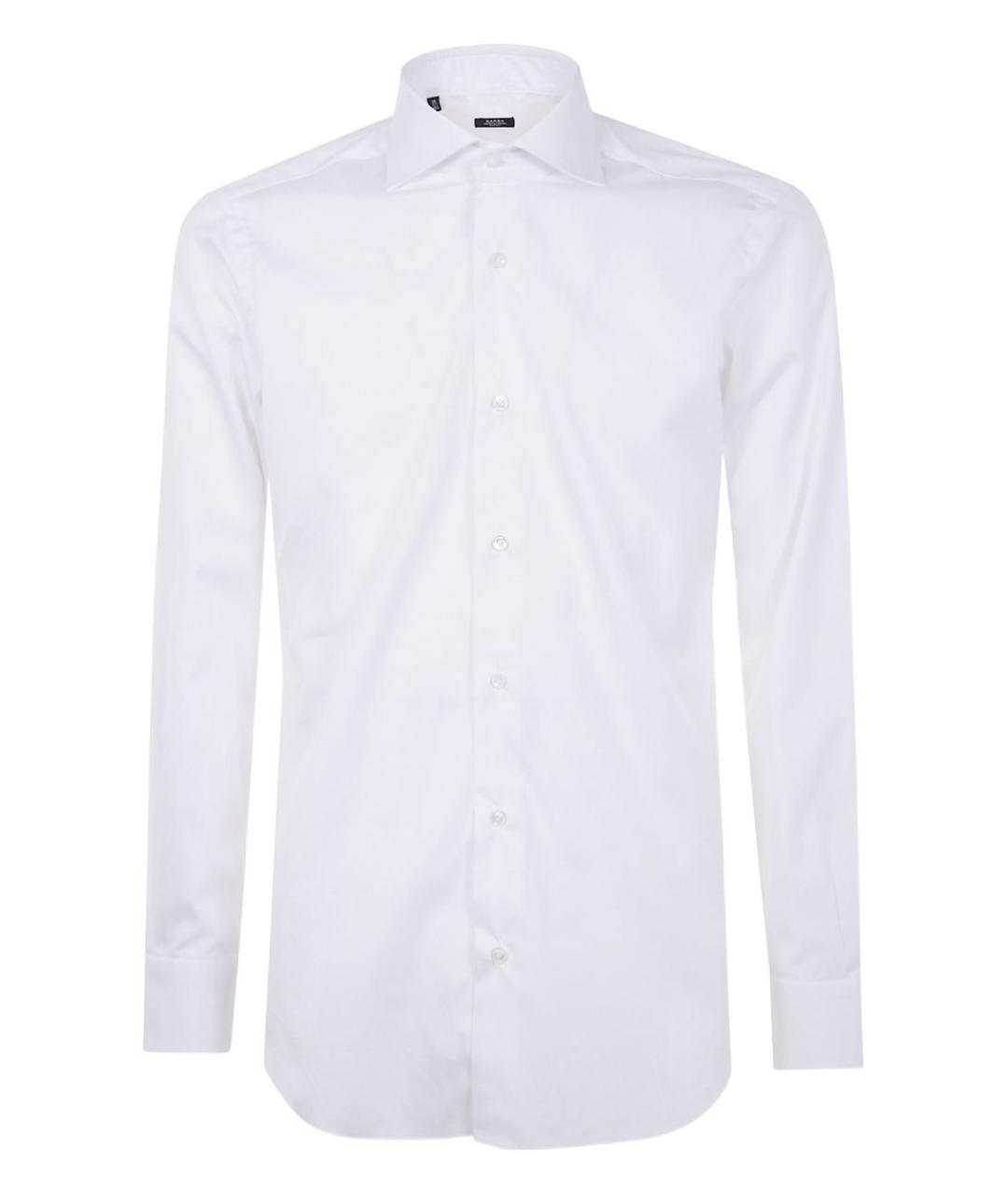 BARBA Белая классическая рубашка, фото 1