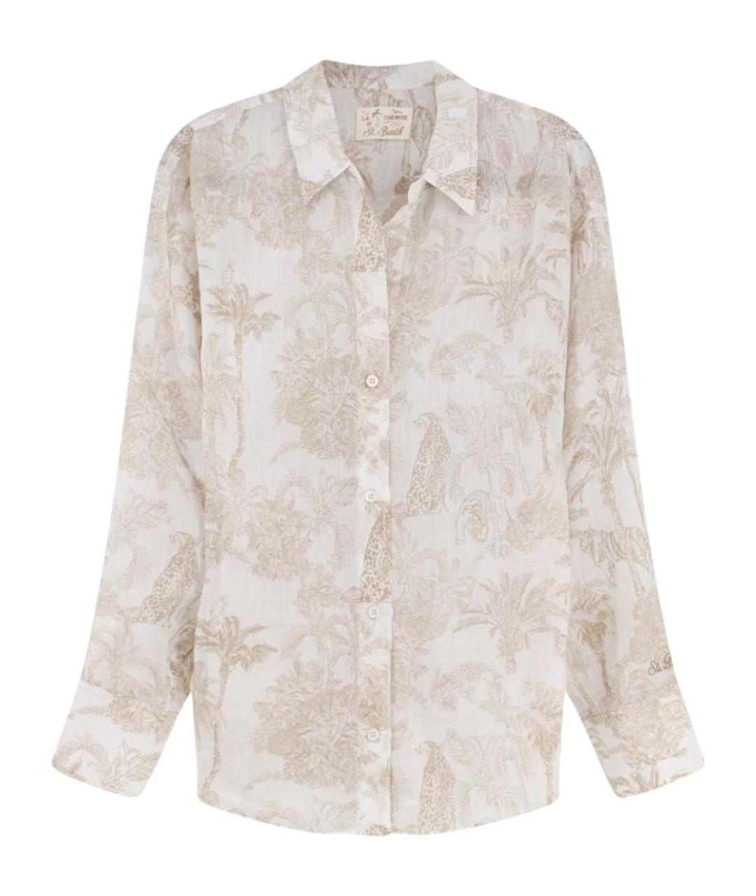 MC2 SAINT BARTH Бежевая рубашка, фото 1