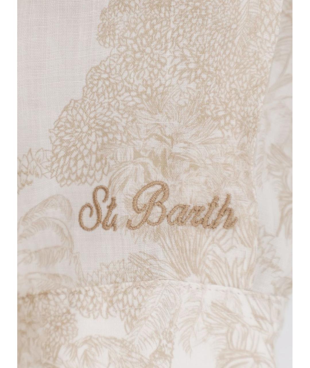 MC2 SAINT BARTH Бежевая рубашка, фото 3