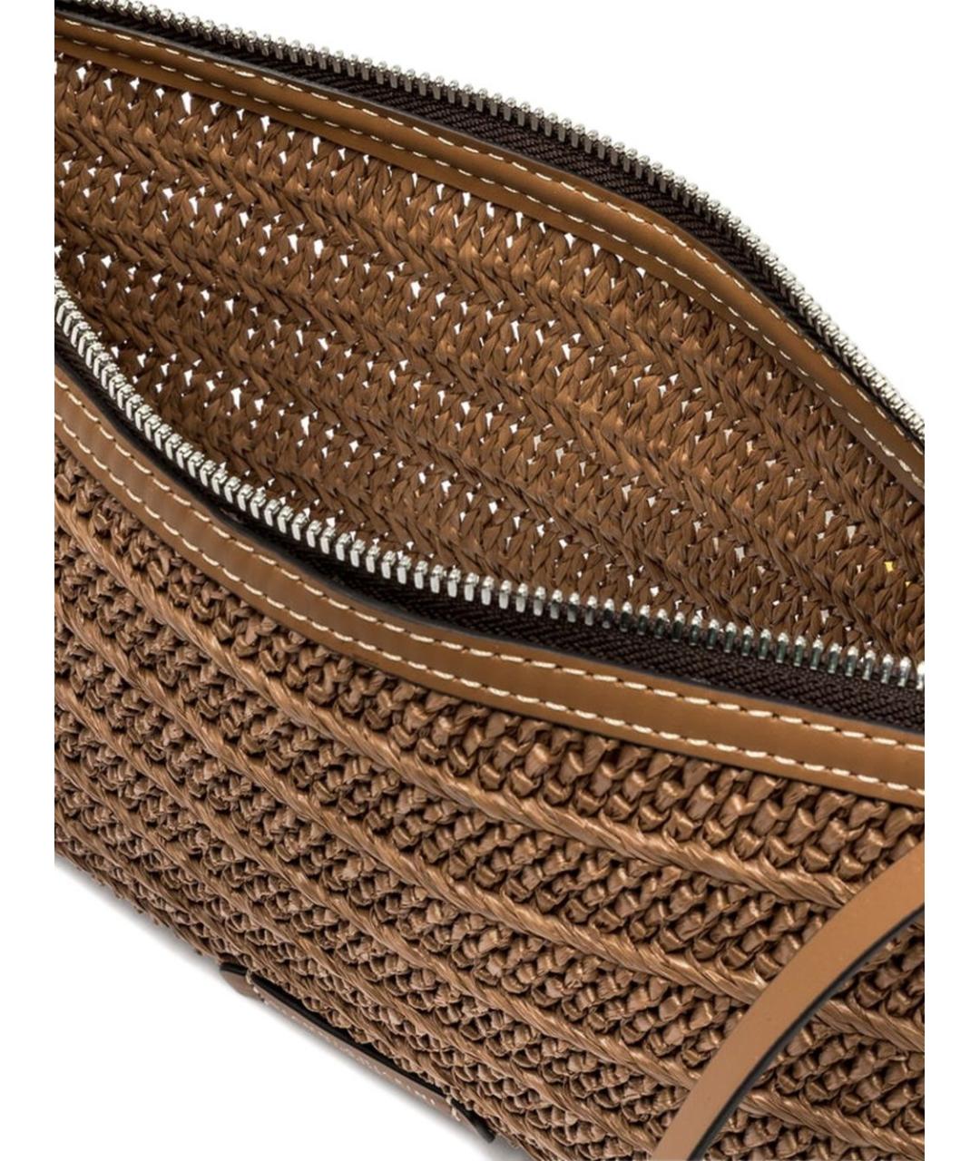 Gianni Chiarini Коричневая пелетеная сумка через плечо, фото 5