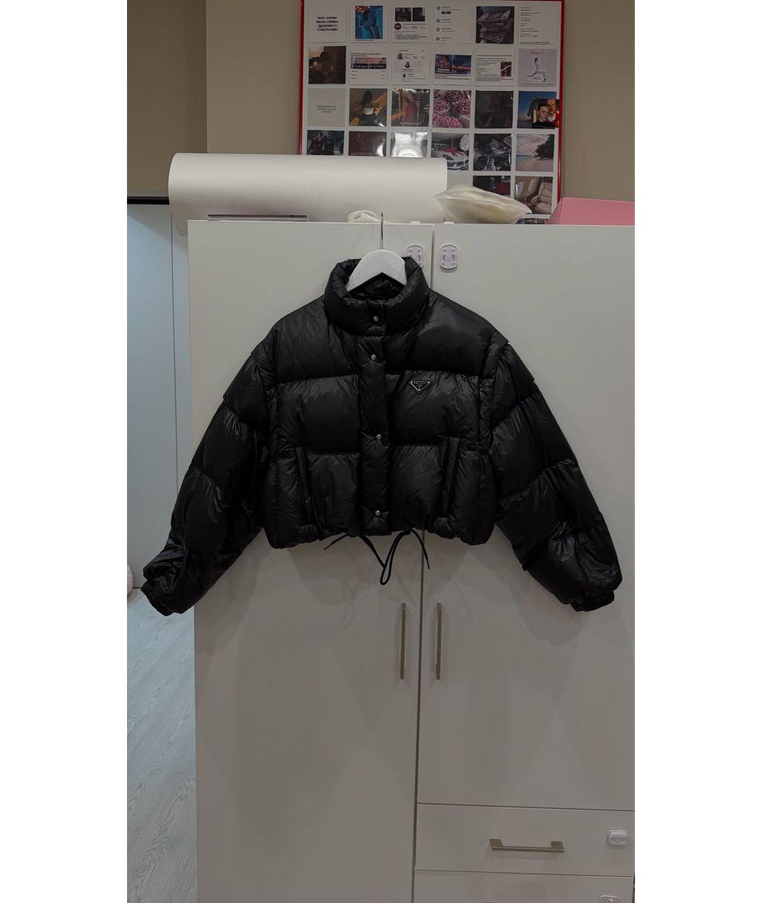 PRADA Черный пуховик, фото 8