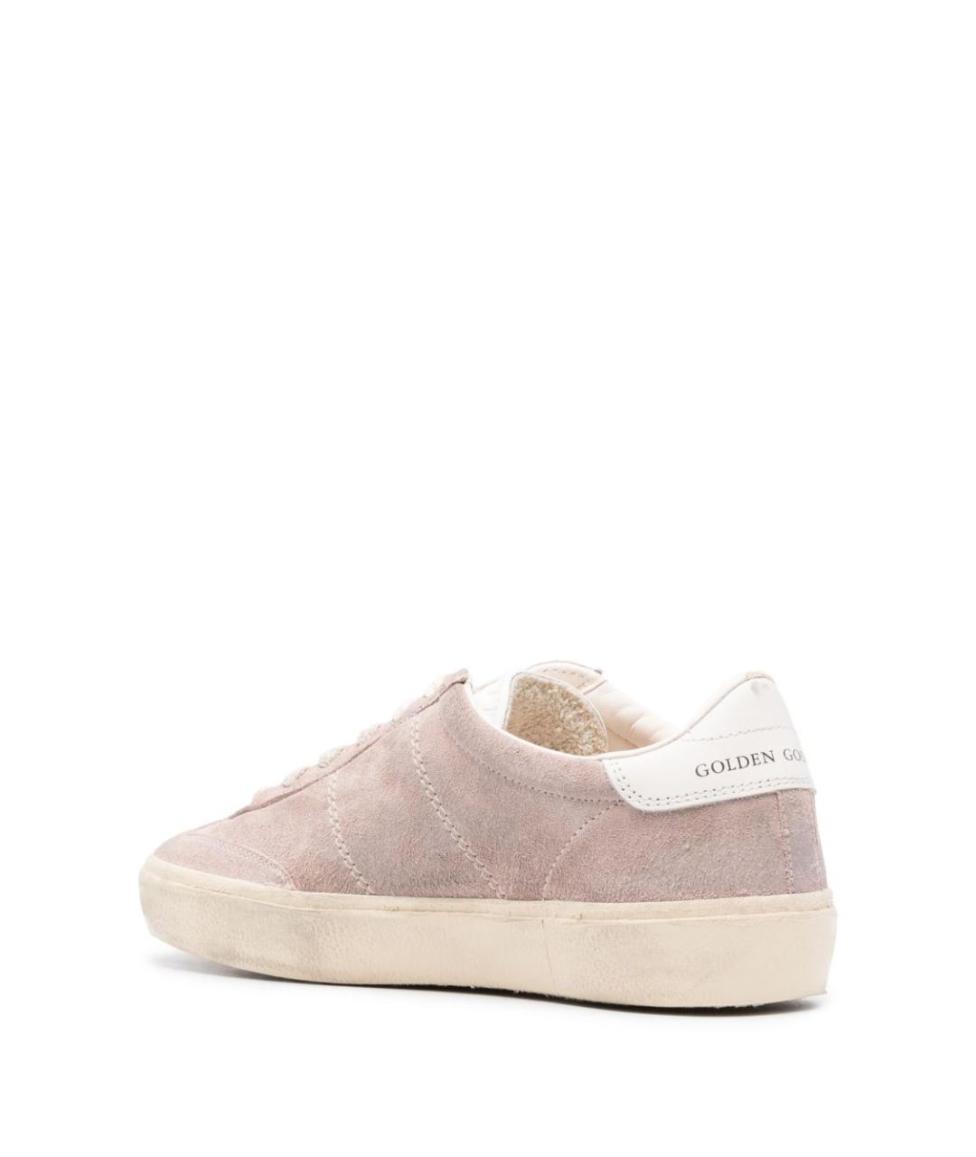 GOLDEN GOOSE DELUXE BRAND Розовые замшевые кеды, фото 3