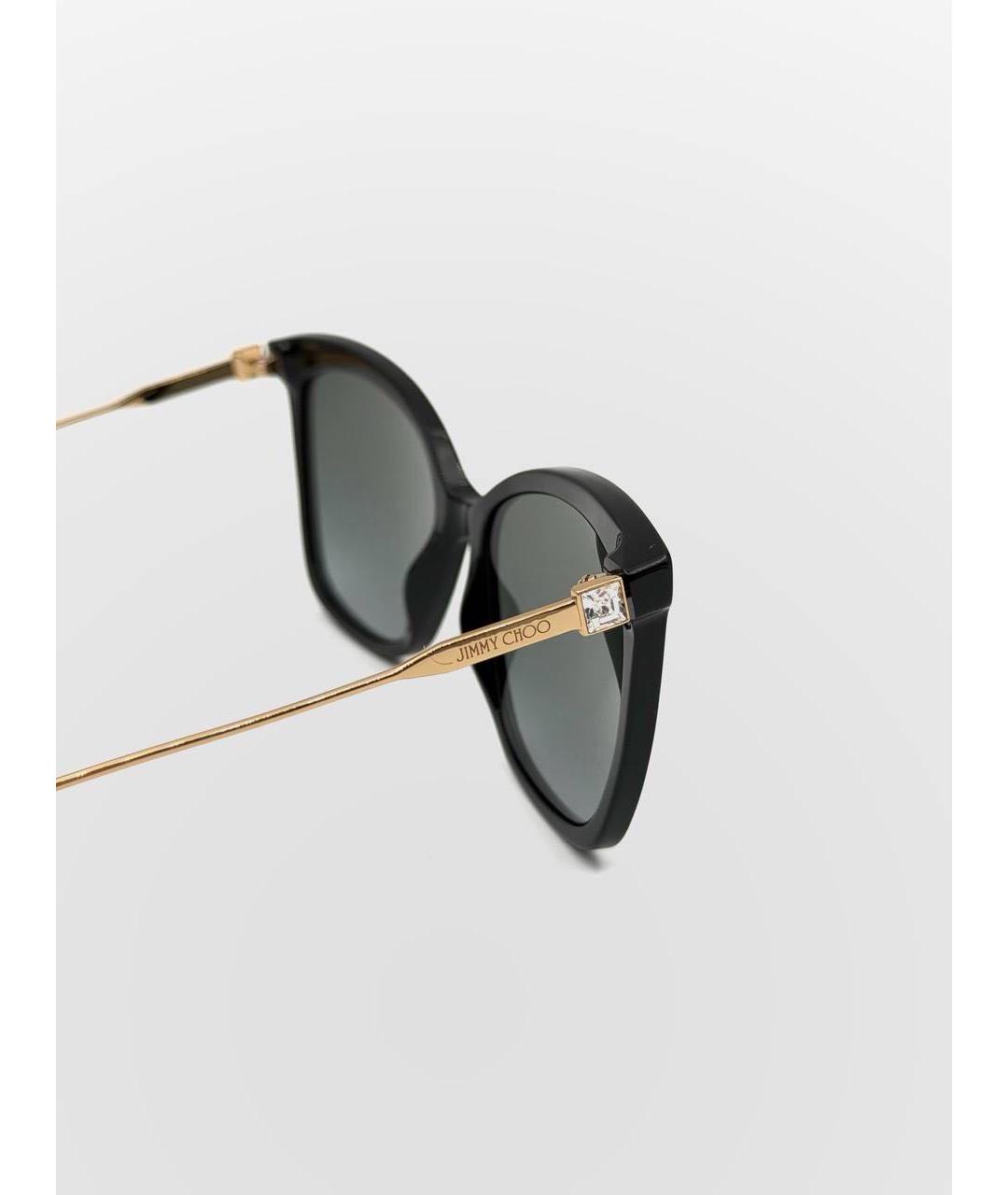 JIMMY CHOO Черные солнцезащитные очки, фото 3