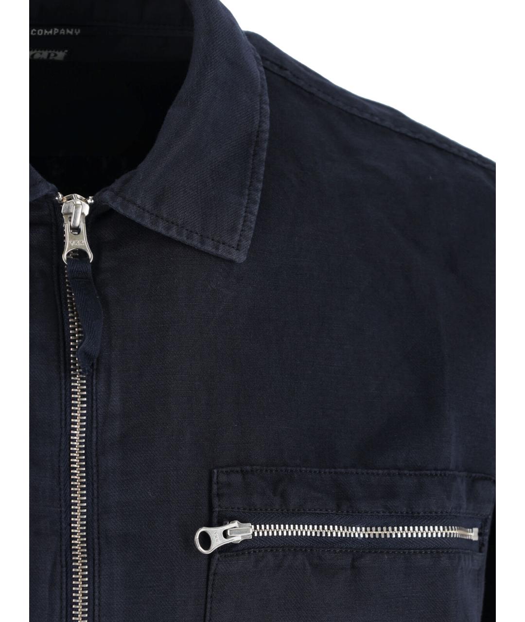 CP COMPANY Синяя хлопковая куртка, фото 4