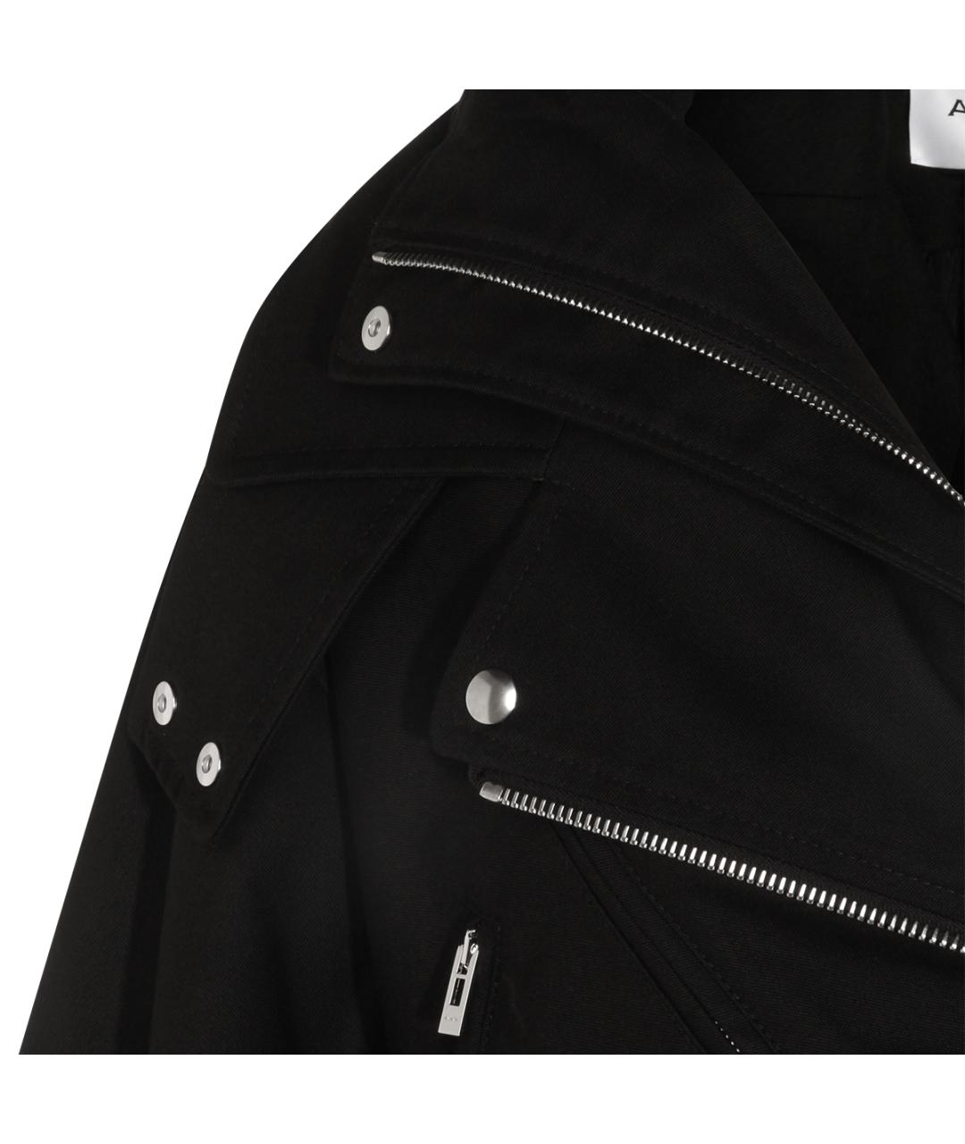 ALAIA Черная хлопковая куртка, фото 4