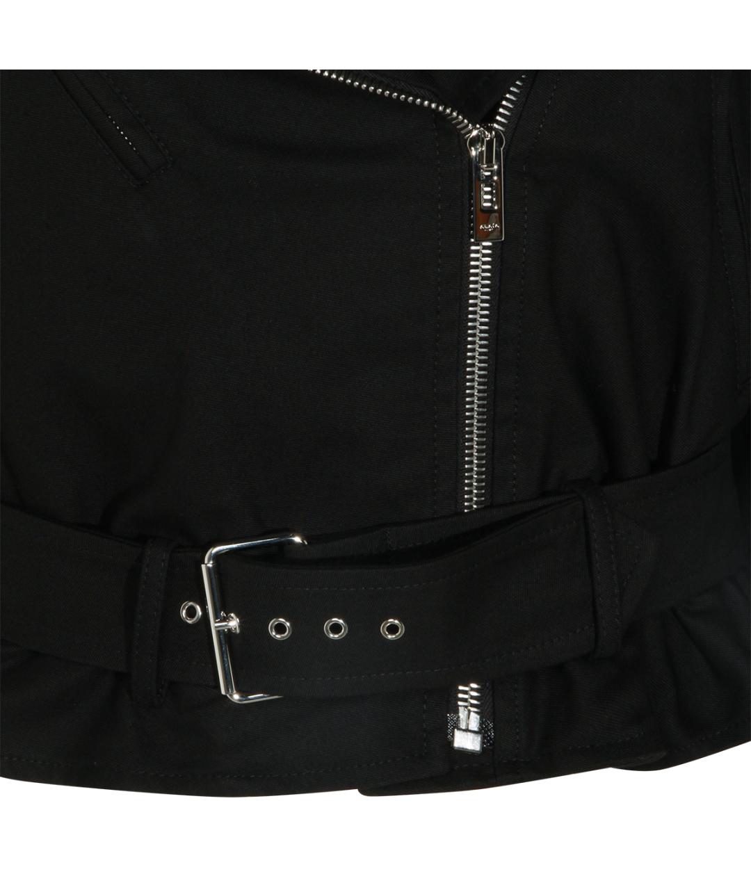 ALAIA Черная хлопковая куртка, фото 3