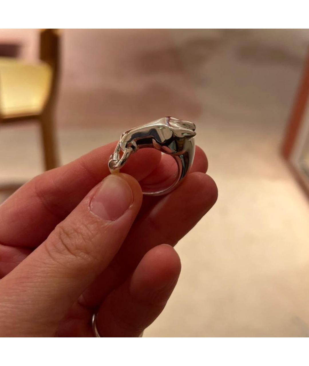 HERMES Серебряное серебряное кольцо, фото 5