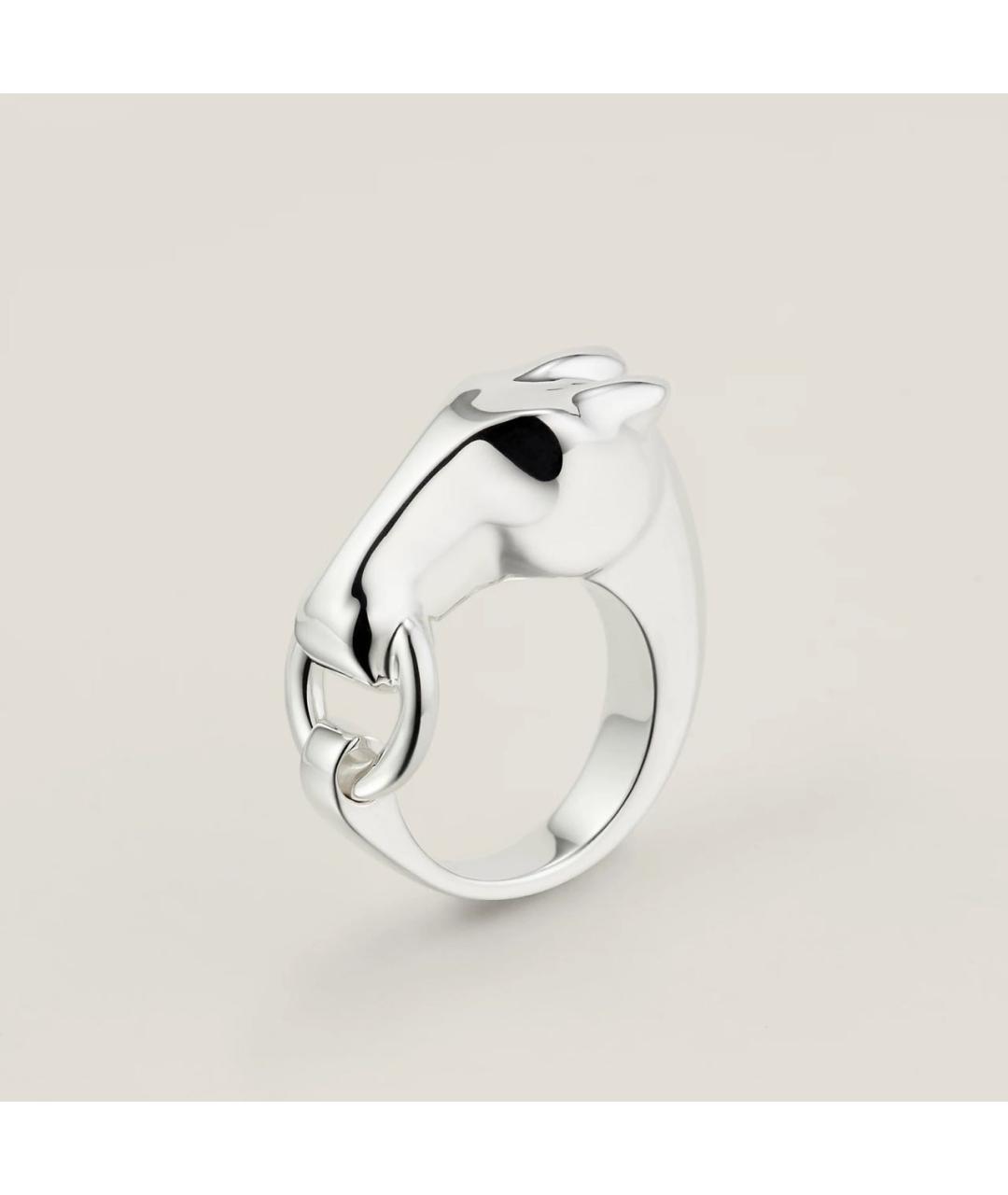 HERMES Серебряное серебряное кольцо, фото 7