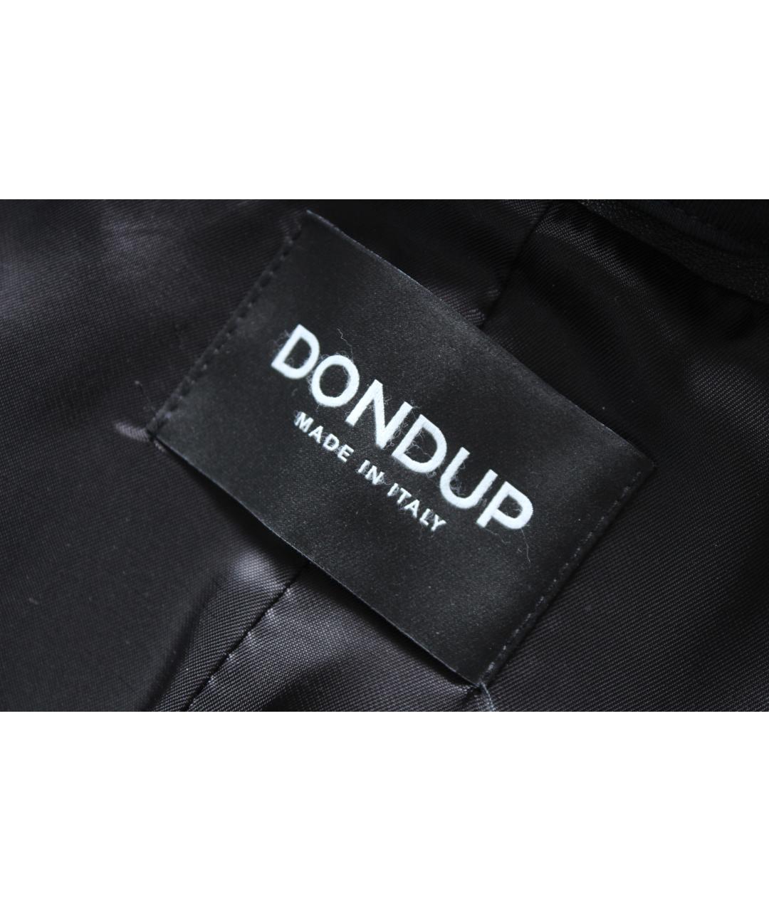 DONDUP Черная кожаная куртка, фото 9