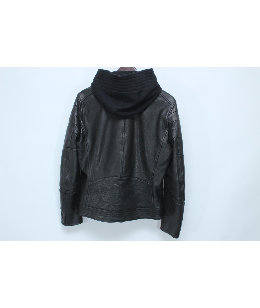 DONDUP Черная кожаная куртка, фото 5