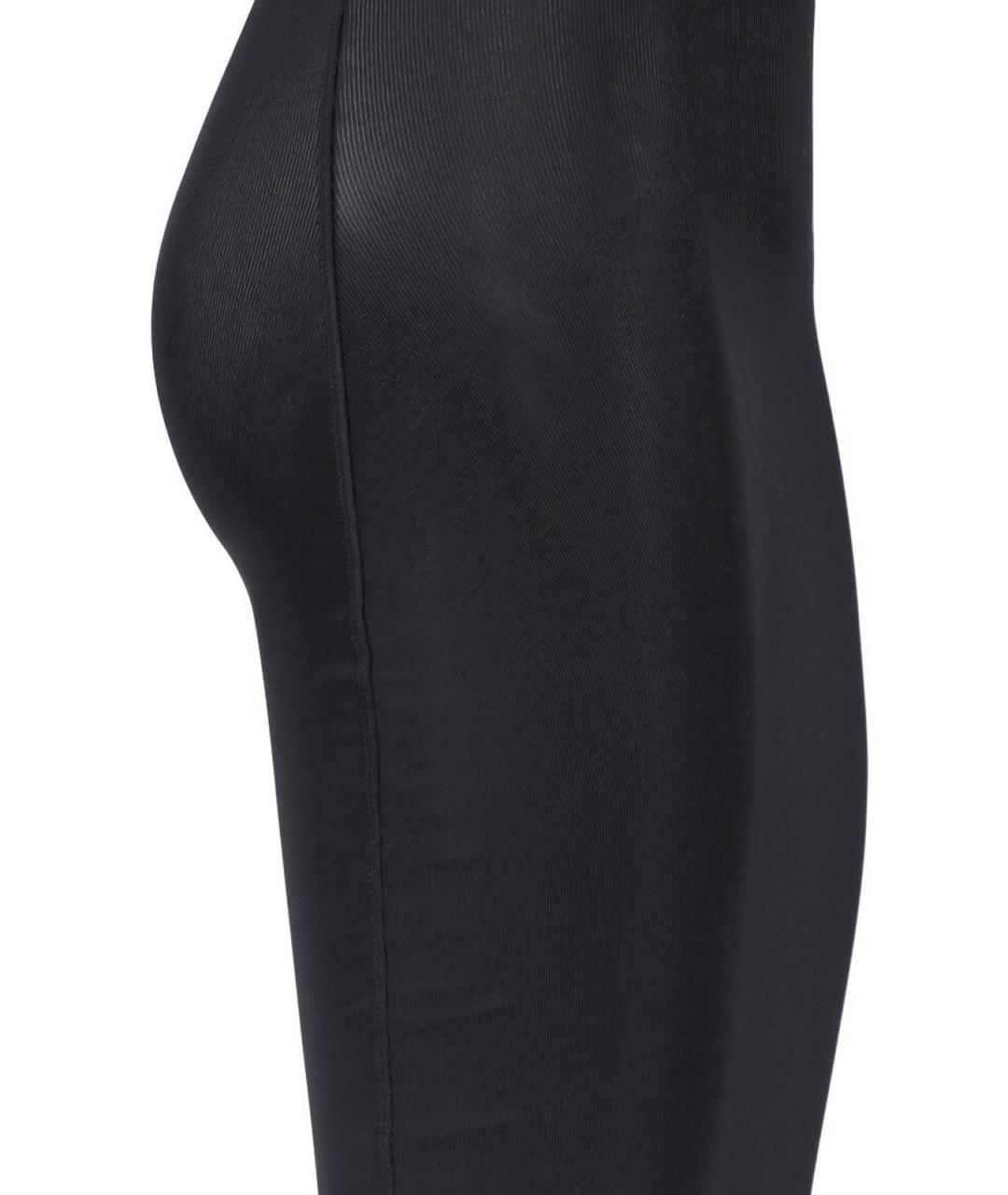 RICK OWENS Черная вискозная юбка макси, фото 4