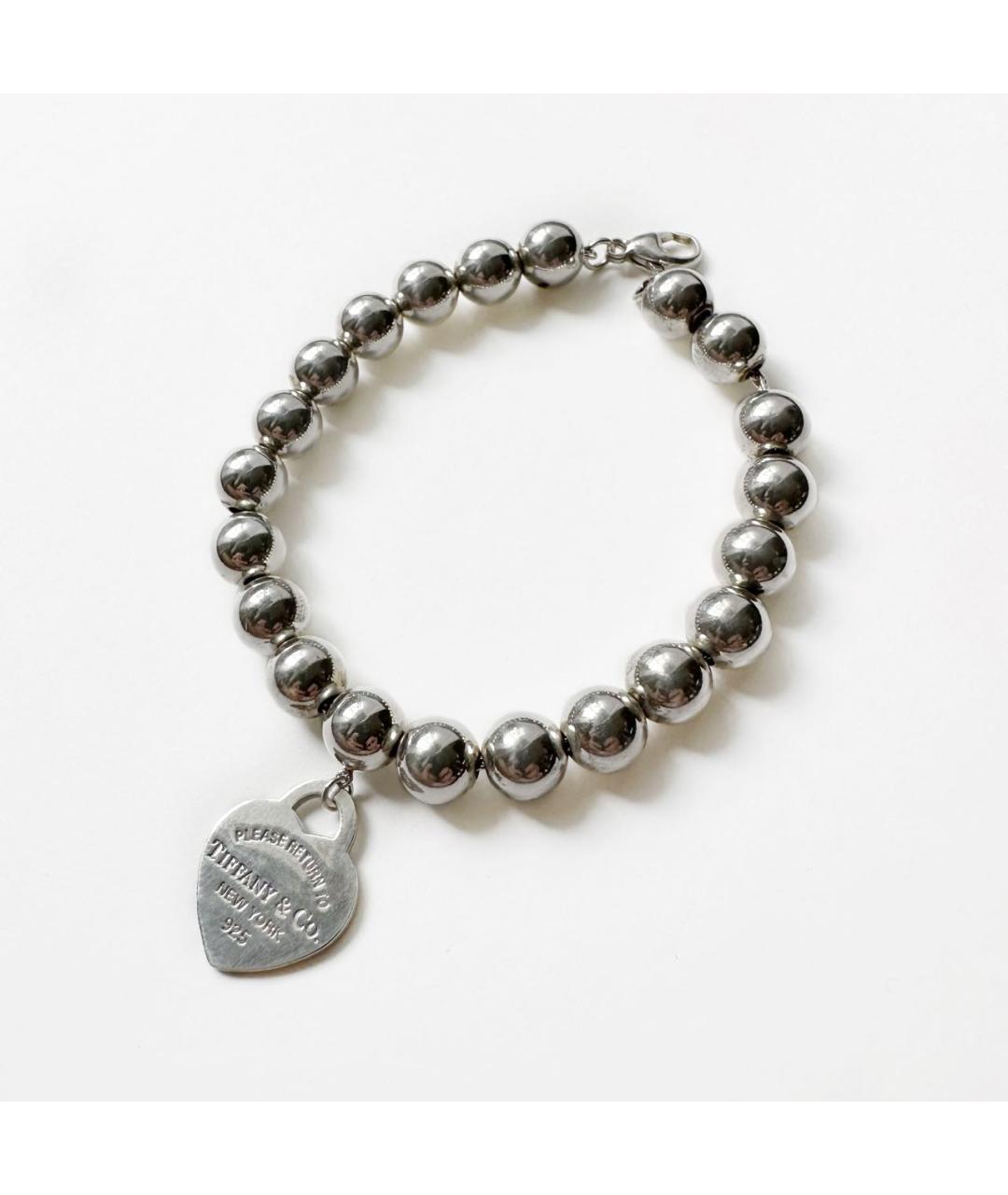 TIFFANY&CO Серебрянный серебряный браслет, фото 6
