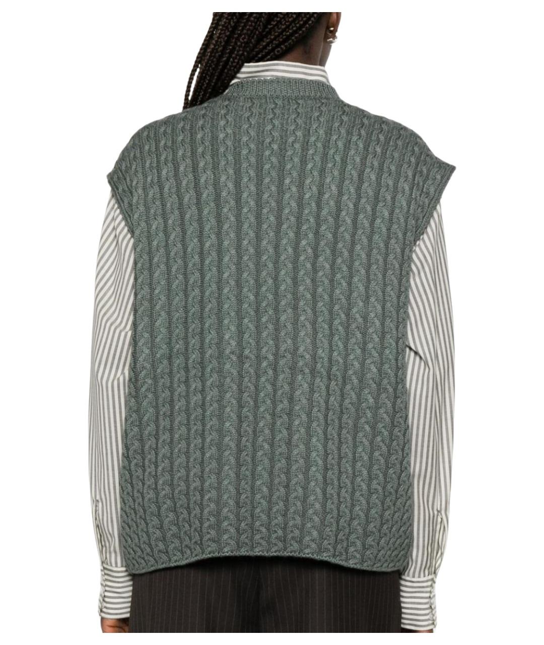 LOEWE Зеленая жилетка, фото 4