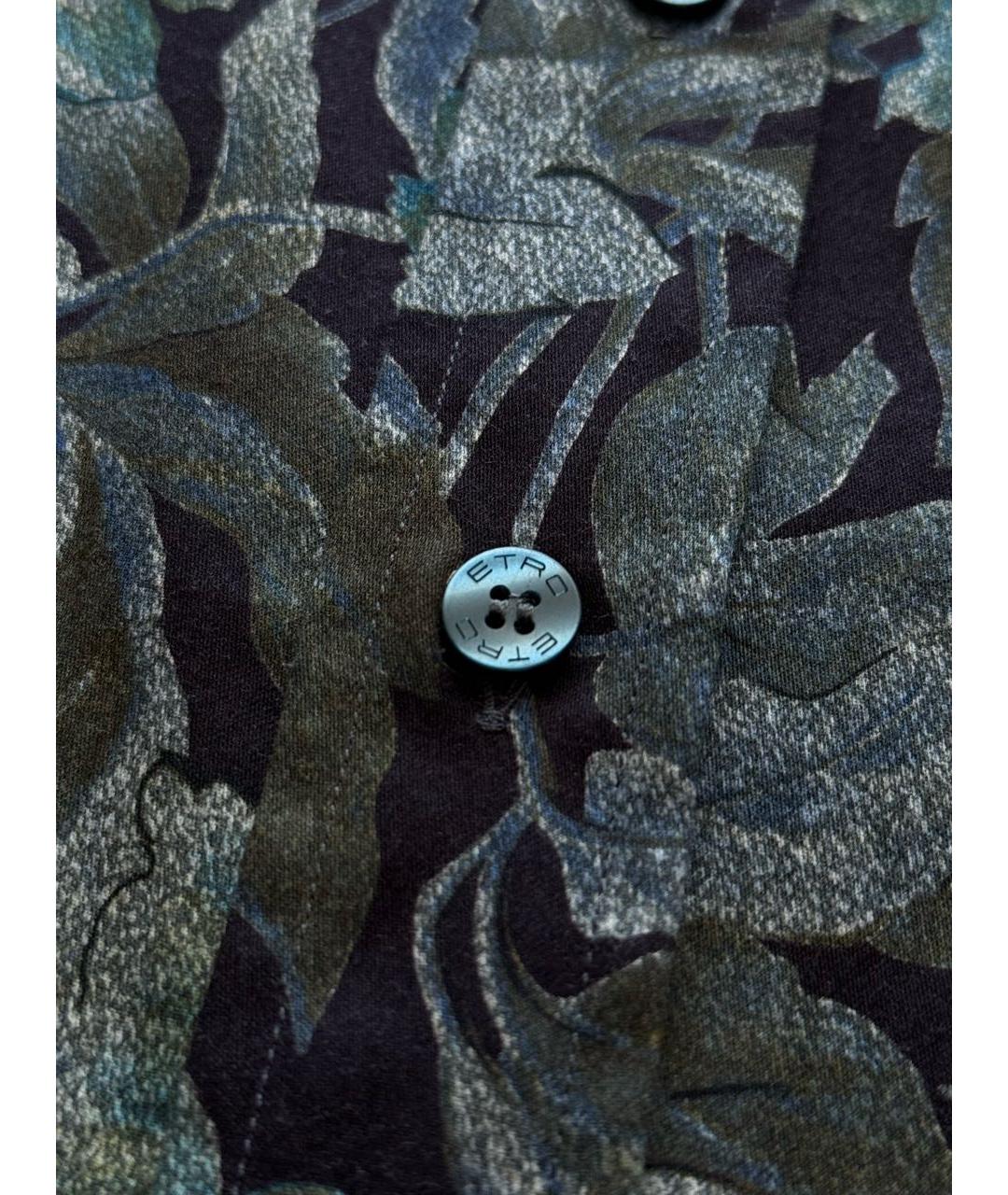 ETRO Мульти хлопковая кэжуал рубашка, фото 6