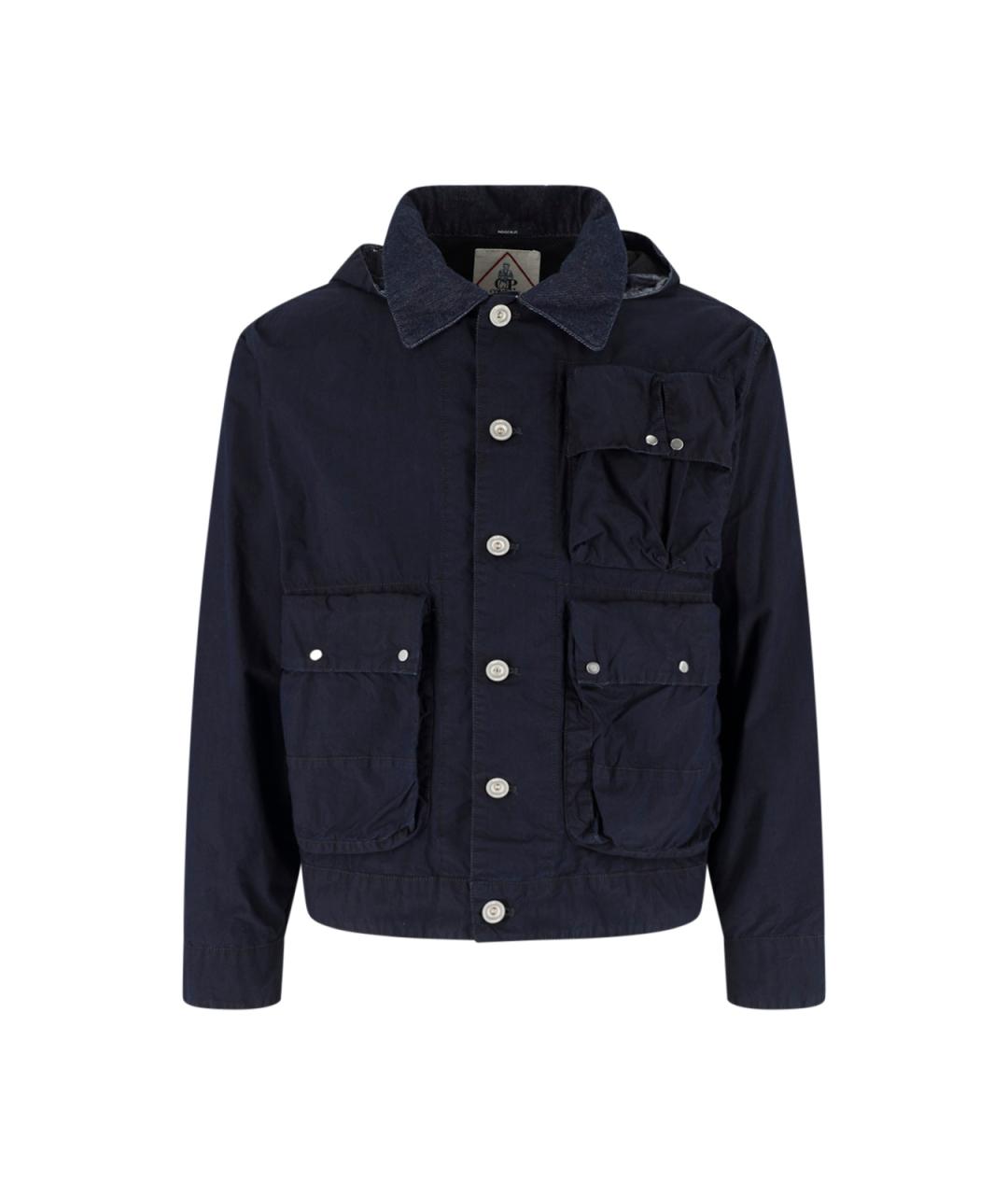 CP COMPANY Синяя хлопковая куртка, фото 1