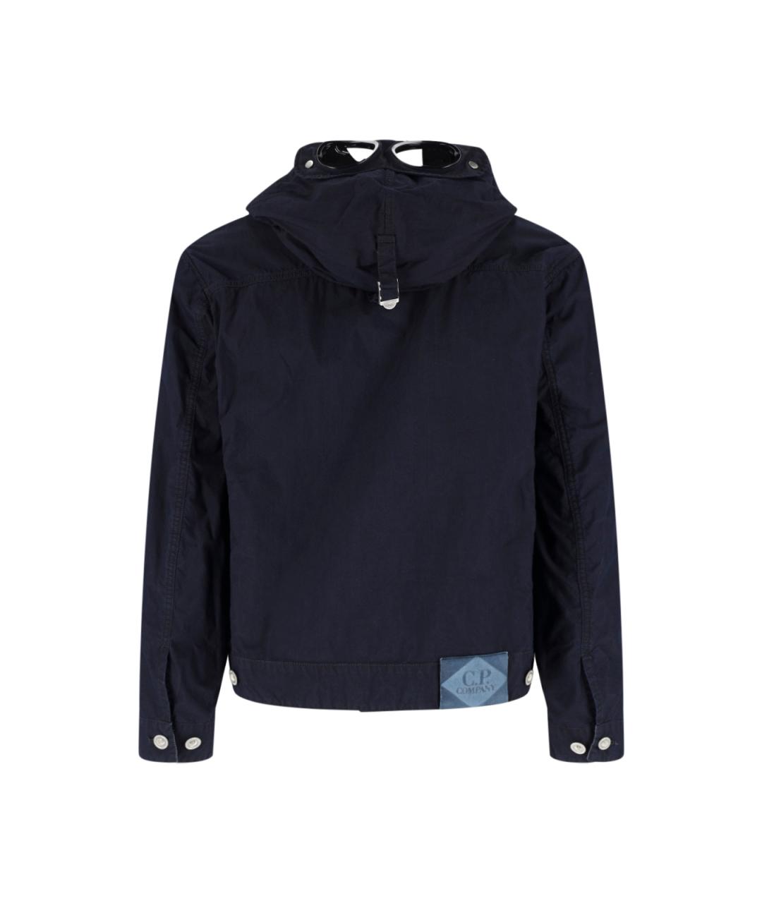 CP COMPANY Синяя хлопковая куртка, фото 2
