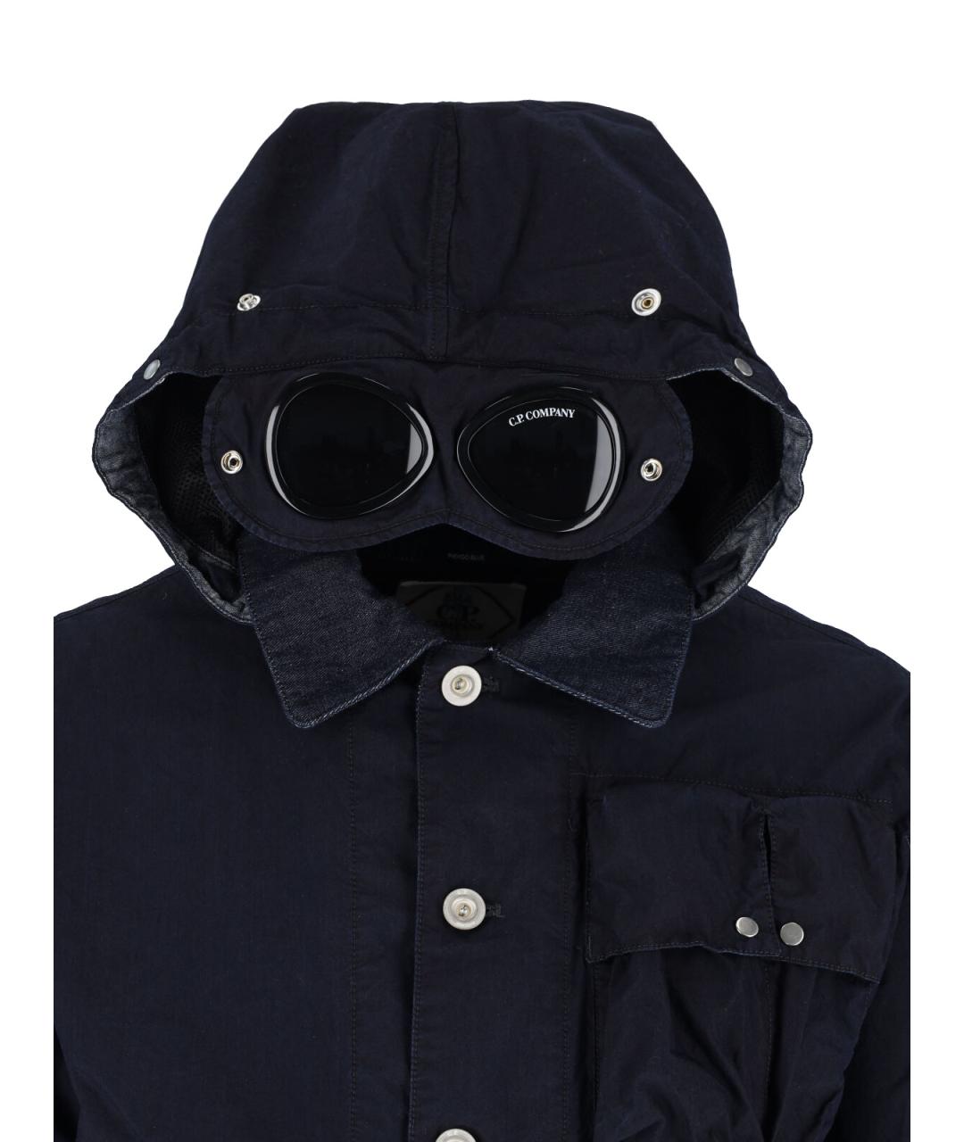 CP COMPANY Синяя хлопковая куртка, фото 3