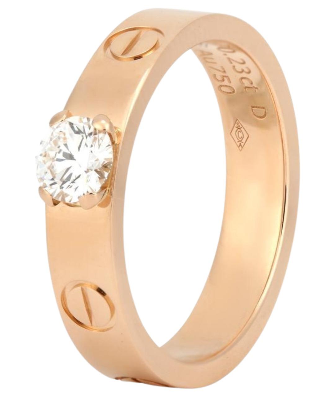 CARTIER Золотое кольцо из розового золота, фото 1